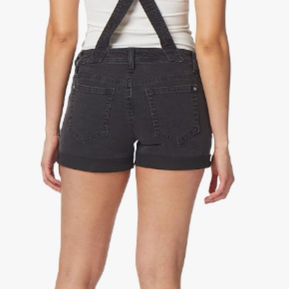 WallFlower Womens Black Shortalls Juniors XL - Picture 4 of 7